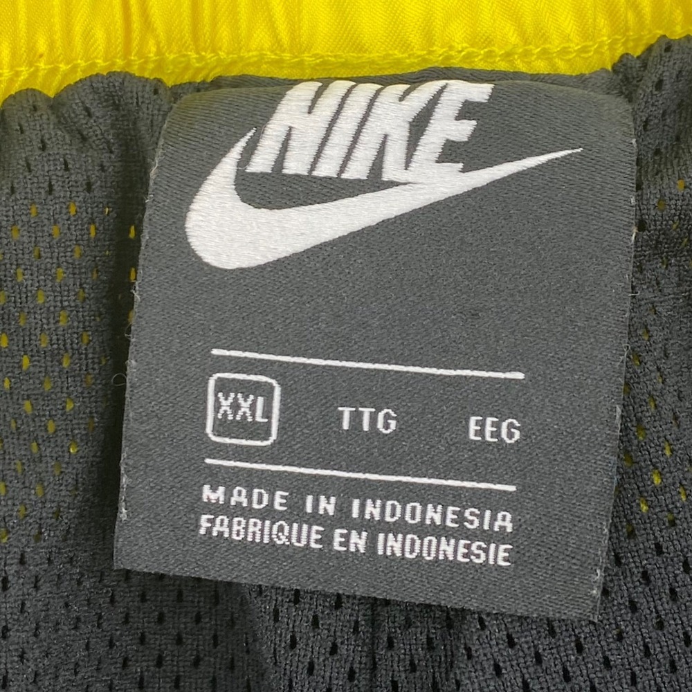 Nike Kyrie Irving Basketball Shorts Mens XXL Black Yellow Splatter DA5993-010 - Picture 4 of 12